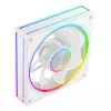 Wentylator obudowy MODECOM VOLCANO LOOP 120 ARGB Reverse Fan biały 120 mm, PWM, 400–1400 RPM