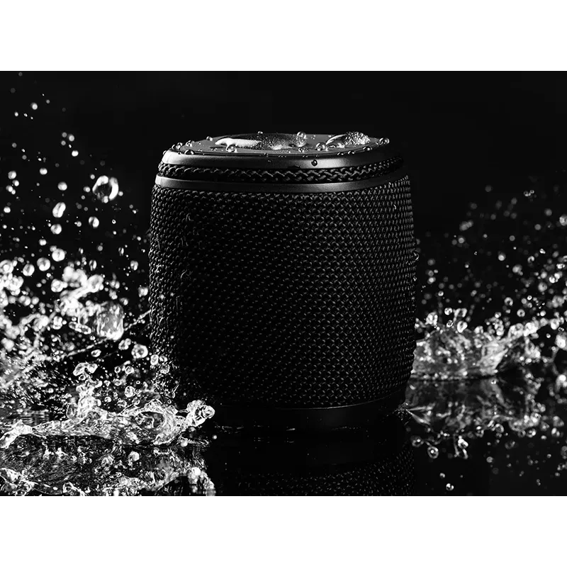 Przenośny głośnik stereo TRACER Splash S (Bluetooth 5.1, 5 W RMS, IPX5, bateria 6 h) Czarny