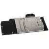 Watercool full-cover GPU water block Heatkiller IV dla Radeon RX 5700 XT — góra z acetalu z niklowaną miedzianą podstawą