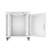 Szafa rack LANBERG FF01-8015-23SL 19 cali 15U, szara, perforowane drzwi przednie