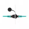 DeLOCK RJ45 Cat.6 złącze do zabudowy IP67 wodoszczelne pyłoszczelne czarne