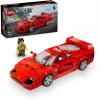LEGO Speed Champions Ferrari F40 Supercar Zestaw do Budowania Samochodu Zabawkowego dla Chłopców i Dziewczynek od 9 Lat z Minifigurką Kierowcy