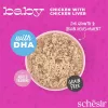 Mokra karma dla kotów Agras Pet Foods Schesir Baby in Brühe 70 g — kurczak, bezzbożowa, dla młodych kotów