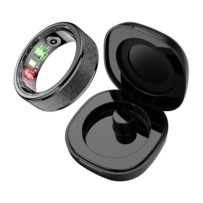 Inteligentny pierścień Colmi R10 18,3 mm rozmiar 8 czarny