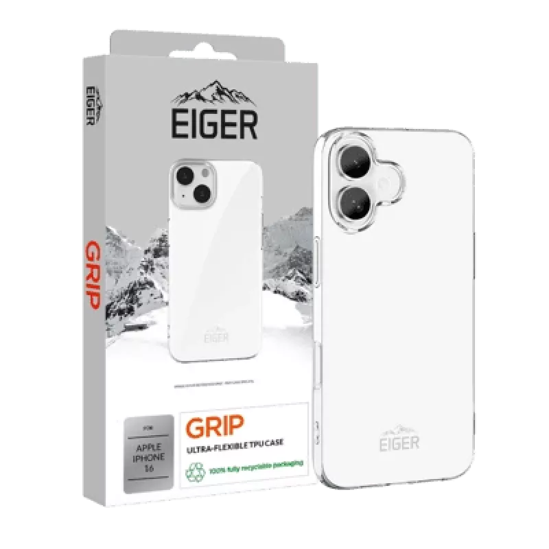 Etui EIGER EGCA00616 przezroczyste do iPhone 16 15,5 cm