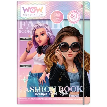 Zestaw kreatywny Kids Euroswan Fashion Book WoW Generation WOW00054 — zestaw plastyczny dla dzieci