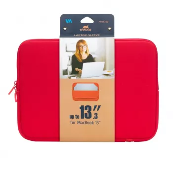 Pokrowiec Rivacase 5123 33,8 cm (13,3 cala) Czerwony