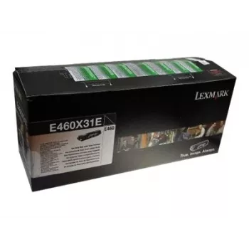Kaseta z tonerem Lexmark E460X31E 10000 stron Czarny