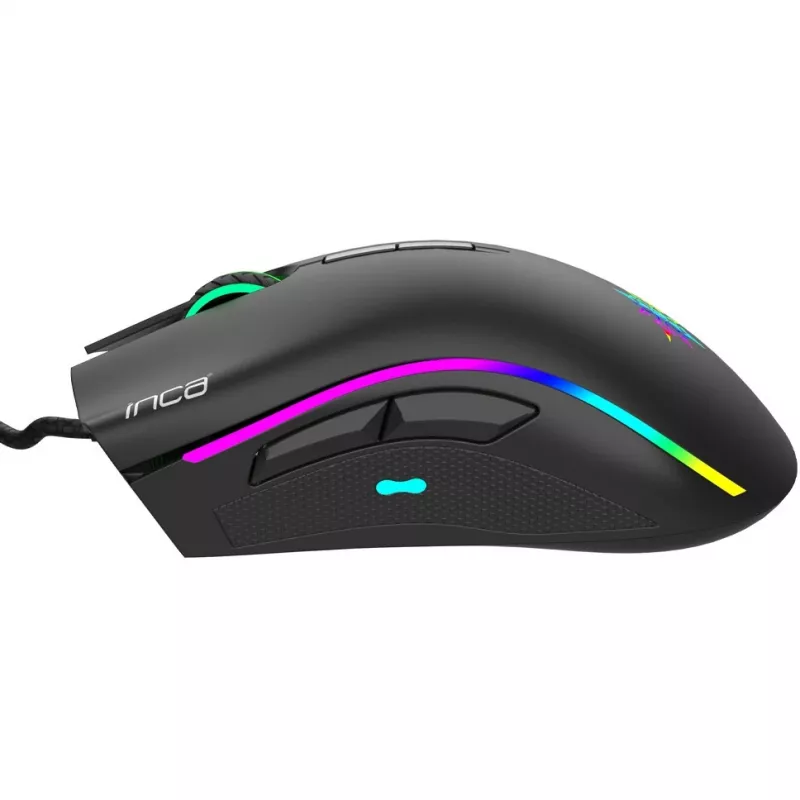 INCA Cian INCA ANAHITA RGB MAKRO KLAWISZE PROFESJONALNA MYSZ DO GIER