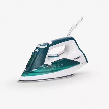 Żelazko parowe Severin BA 3261 Ceramiczna stopa 2400 W Białe, Zielone