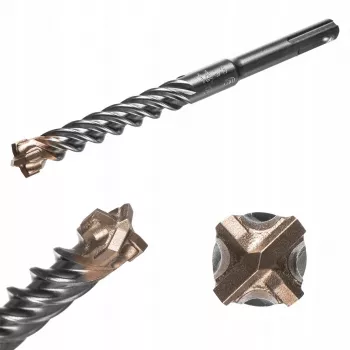 Wiertło SDS Plus Quattro 16x450/400 Smart365