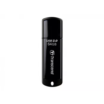 Pamięć USB Transcend JetFlash 350 64 GB, USB 2.0, czarna
