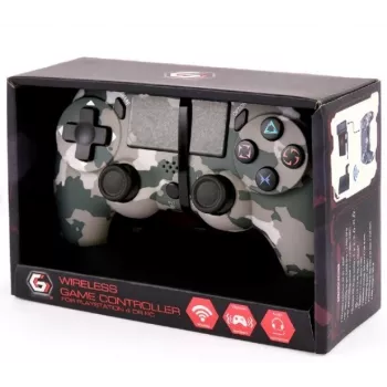 Kontroler do gier GEMBIRD JPD-PS4BT-01-CM — kontroler bezprzewodowy do urządzeń kompatybilnych z PlayStation