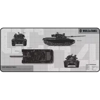 Podkładka pod mysz DEFENDER WT90 edycja limitowana WORLD OF TANKS