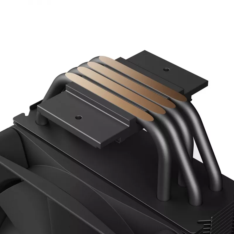 NZXT T120 RGB Chłodzenie procesora powietrzne 12 cm Czarny 1 szt.