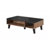 Zestaw mebli do salonu Cama LOTTA 2 (kredens 150 2D3DR + kredens 110 2D4DR + witryna 120 + stolik kawowy 110)