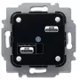 Siłownik elektryczny Busch-Jaeger 6212/1.1, 230 V, 80 W, czarny/srebrny, 71×71×45 mm