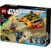 LEGO Star Wars Flame Speeder 75414 zestaw pojazdu śnieżnego — 349 elementów, 3 minifigurki, wiek 7+