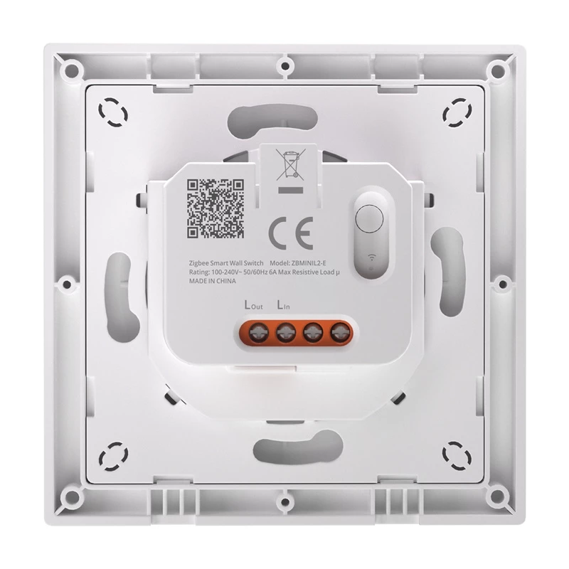 Wyłącznik ścienny Sonoff ZBMINIL2-E ZigBee kompaktowa konstrukcja pilotów