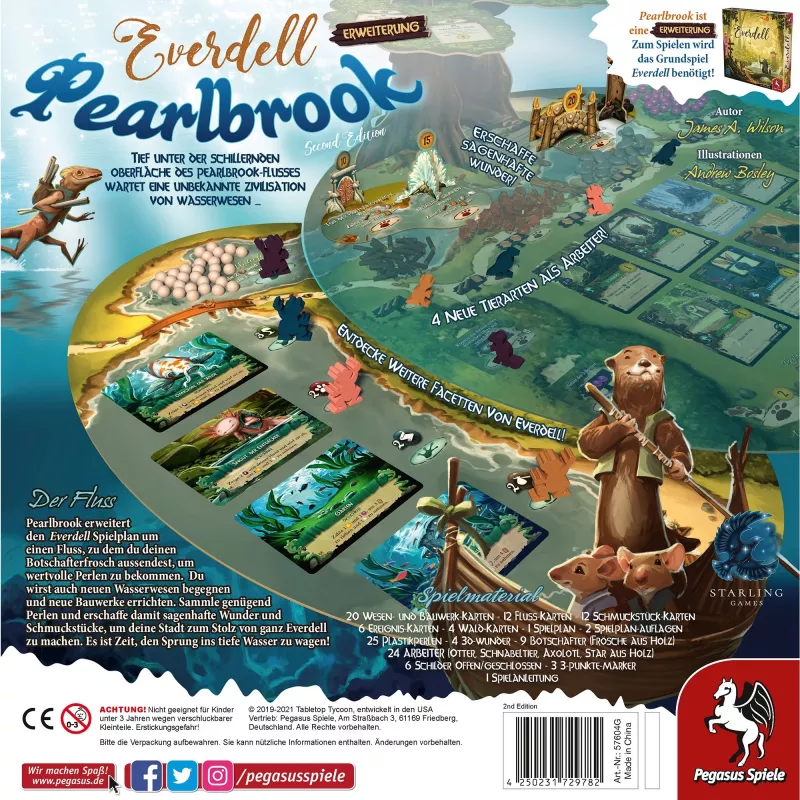 Everdell: Pearlbrook 2. edycja, dodatek do gry planszowej