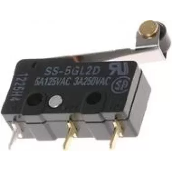 Mikroprzełącznik Omron SS-5GL2D 14 V/DC 5 A 1 x włącz./wyłącz. 1 szt. w torbie