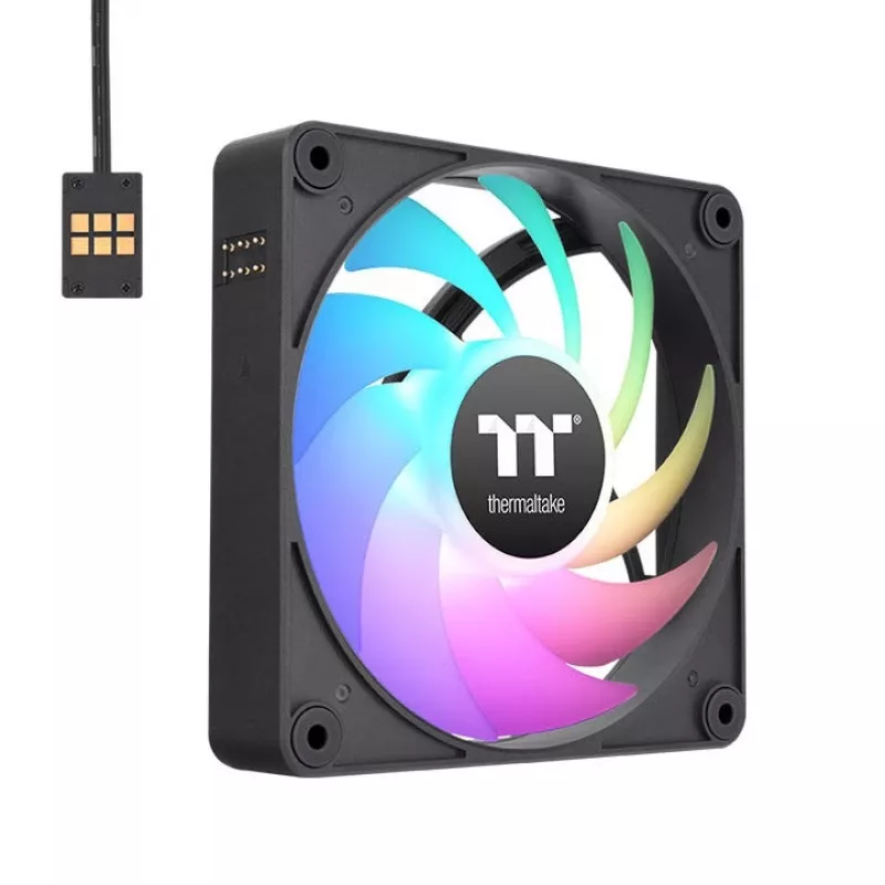 Wentylator Thermaltake CT140 EX ARGB Sync 14 cm Łożysko hydrauliczne Czarny