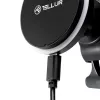 Bezprzewodowa ładowarka samochodowa Tellur TLL151431 kompatybilna z MagSafe 15 W czarna do smartfonów