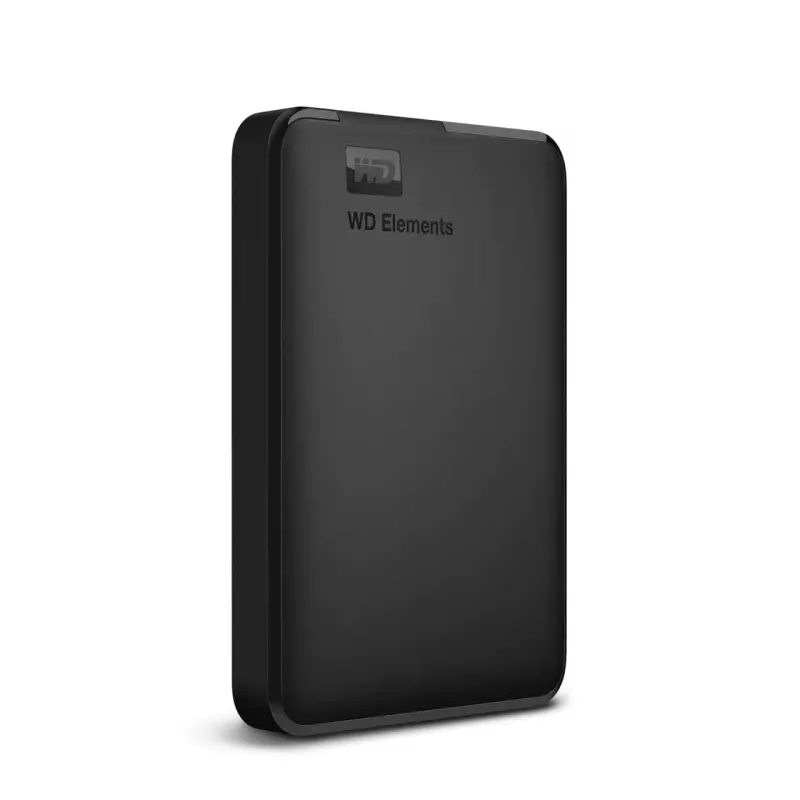 WD Elements WD Portable - 1TB, 1 TB, 2.0/3.2 Gen 1 (3.1 Gen 1), Czarny