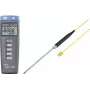 VOLTCRAFT K102 + TP 208 przyrząd do pomiaru temperatury -200 do +1370 °C Sonda typu K