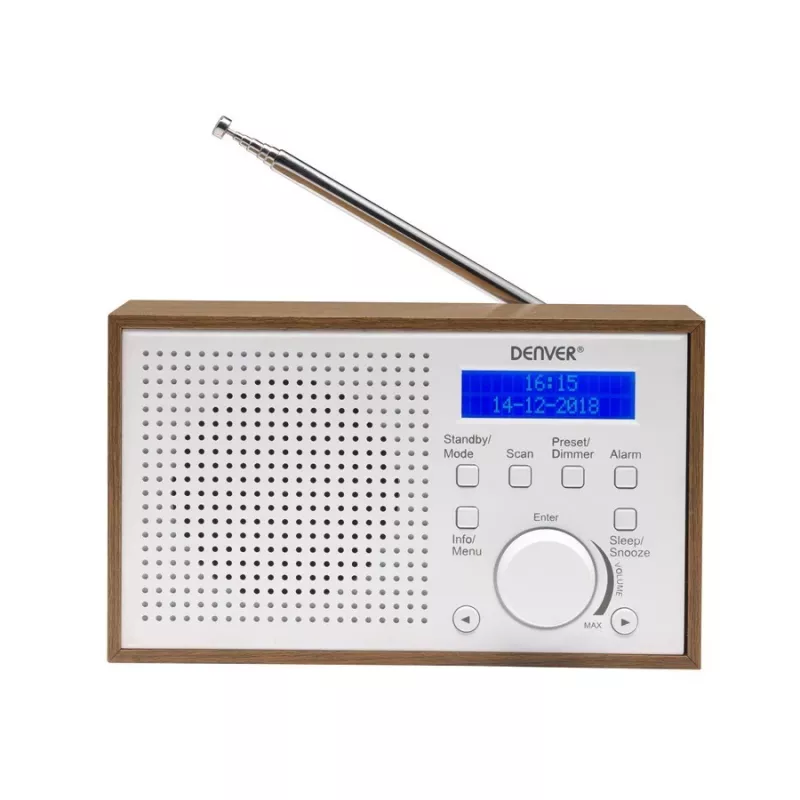 Radio Denver DAB-46WHITE Internet Analogowe i Cyfrowe