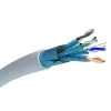 Kabel sieciowy Extralink Skrętka CAT6A FTP (F/FTP) V2 Wewnętrzny 500M Szary