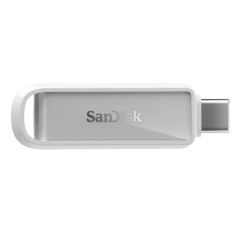 SanDisk Phone Drive, 128 GB, USB Type-C, 3.2 Gen 1 (3.1 Gen 1), 150 MB/s, bez kapturka, Biały