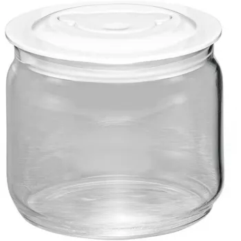 Szklany pojemnik Rommelsbacher JG05 0,5 l żaroodporny z pokrywką do jogurtownicy JG60