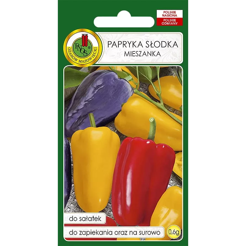 Mieszanka nasion Seklos LT PNOS — Nasiona papryki słodkiej, opakowanie 0,6 g