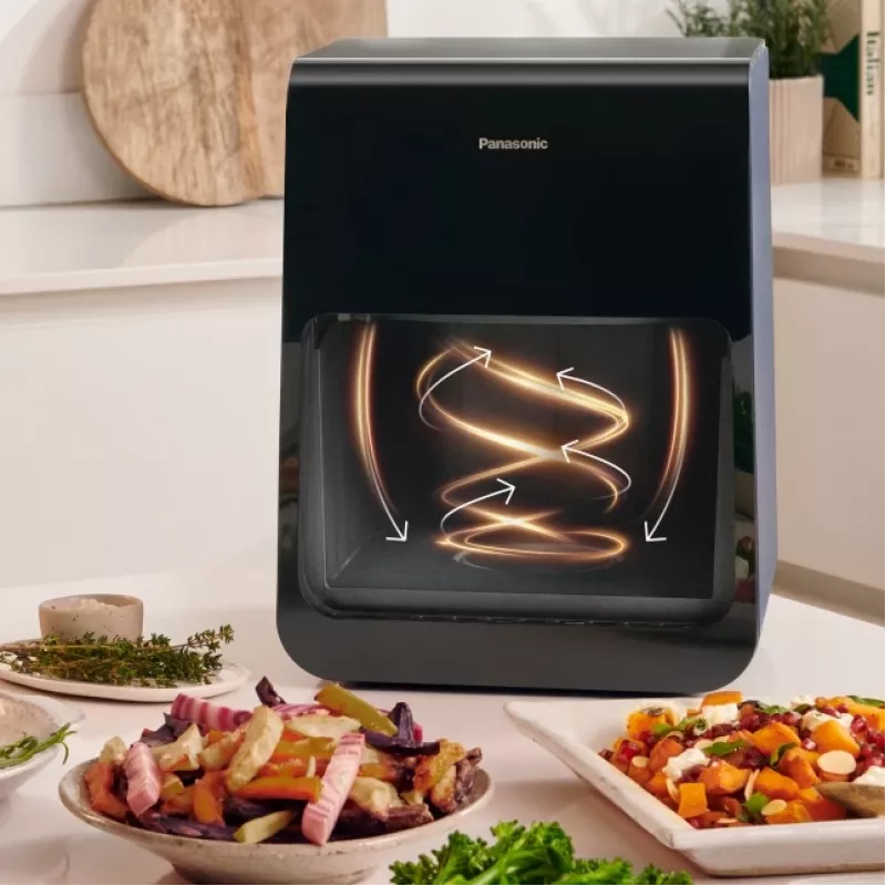 Frytkownica beztłuszczowa Panasonic NF-CC600 6 L 1450 W Czarna
