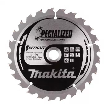Makita E-11140 tarcza do piły tarczowej 1 szt.