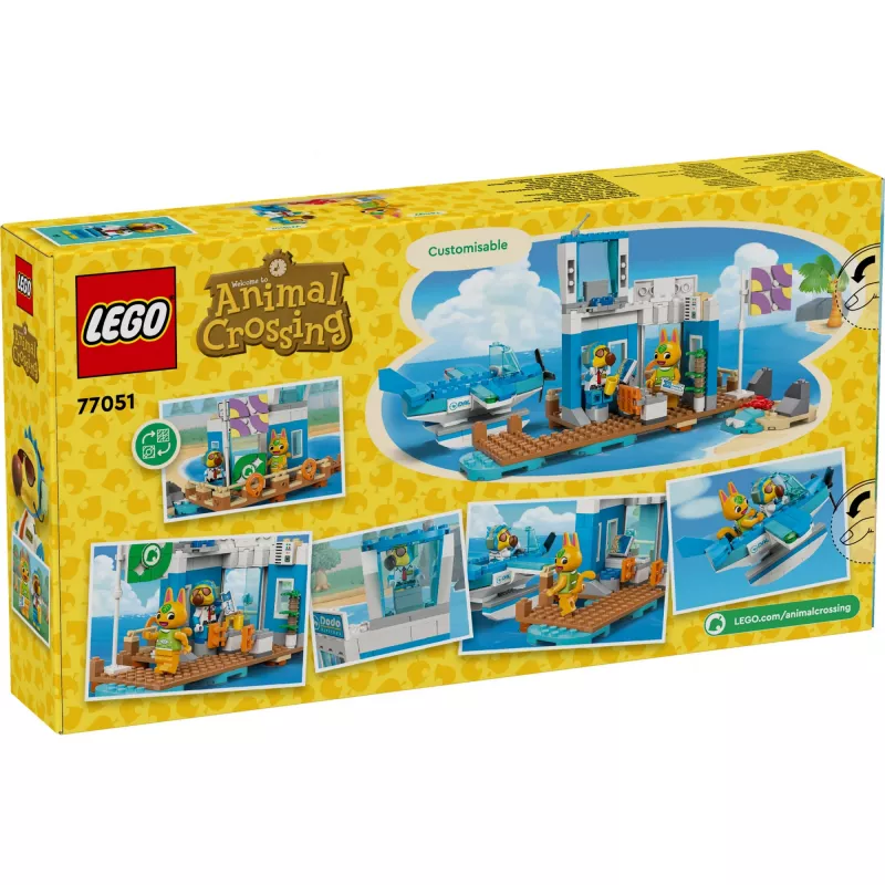 Zabawka konstrukcyjna LEGO 77051 Animal Crossing: Lot z liniami Dodo Airlines, marka LEGO, model 77051