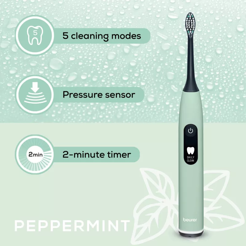 Toothbrush Beurer SC 50 peppermint Schallzahnbürste zielony Planet 10515