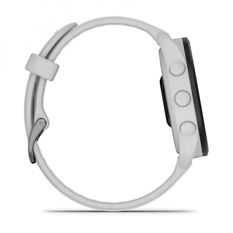 Smartwatch GARMIN Forerunner 165 Music — GPS, 1.2 cal AMOLED, koperta 43 mm, bateria do 11 dni, 5 ATM, 4 GB, Szary