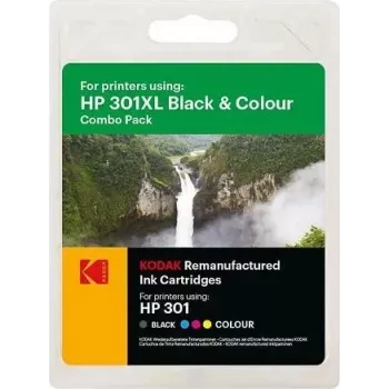 185H030117 KODAK HP 2510 Tusz (2) BK+CL CH563EE/CH564EE 550/330S. 15ml/18ml (185H030117)