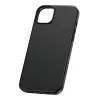 Etui na telefon Baseus iPhone 15 Pro Max Fauxther Series czarne — ochronna twarda skorupa, wykończenie z imitacji skóry