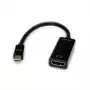 Value 12.99.3143 Kabel-adapter wideo Mini DisplayPort HDMI Typ A (Standard) Czarny (12.99.3143)