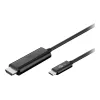 Goobay USB 3.1 Type-C™ zu High Speed HDMI™ Adapterkabel, 1,8 m - USB-C™ Stecker > HDMI™ Standard-Stecker (Typ A) (77528)