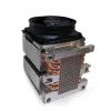 Cooler Inter-Tech B-14 procesor 8 cm Czarny Srebrny