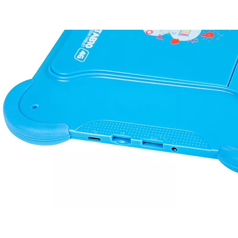 Tablet BLOW KidsTAB10 10,1-calowy pełnowymiarowy tablet, 10,1 cala IPS 1200x1920, Android 12, 4 GB RAM, 64 GB eMCP, 4G (MicroSIM), 6000 mAh, Astral niebieski