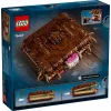 LEGO Harry Potter Zestaw do zabawy Potworna Księga Potworów 76449 — 518 elementów, 1 minifigurka, dołączane zęby