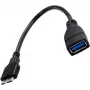 ALLNET USB_3.0_OTG_MICRO_ADAPTER 0,15 m USB A Męski Micro-USB B Męski Czarny Kabel USB (USB_3.0_OTG_micro_adapter)