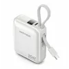 Power bank Vention FHEN0 litowo-polimerowy 10000 mAh 35 W USB-C 1 port biały
