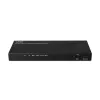 Lindy 4-portowy rozgałęźnik HDMI 8K60 z audio, HDMI, 4x HDMI, 3,5 mm, 7680 x 4320 pikseli, Czarny, Metal