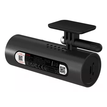 Kamera samochodowa Dashcam 70mai M200, 1080p Full HD 1920×1080, H.265, 60 kl./s, bateria 300 mAh, Wi‑Fi, microSD do 128 GB, przysłona f/1.8, czarna